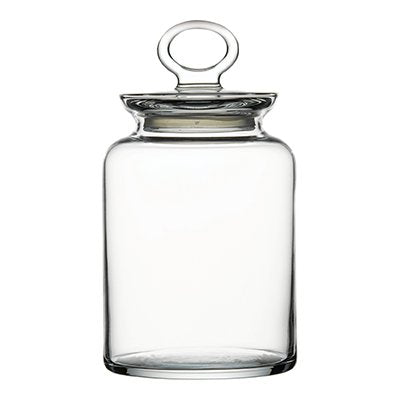 Jar with Glass Cover