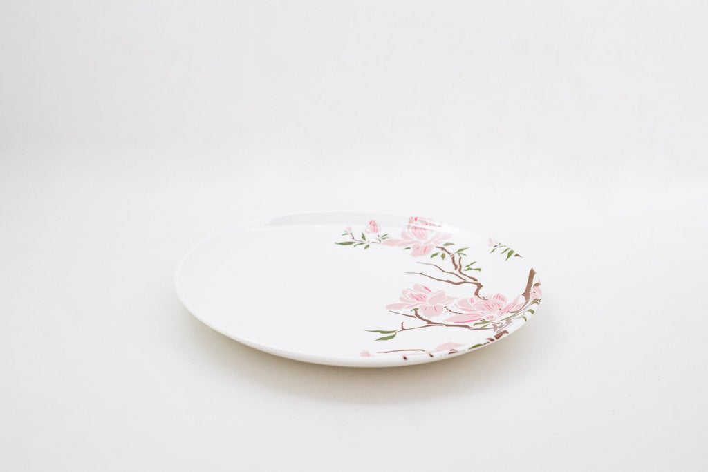 Melamine Dinner Plate Cherry Blossom (Set of 6 plates)