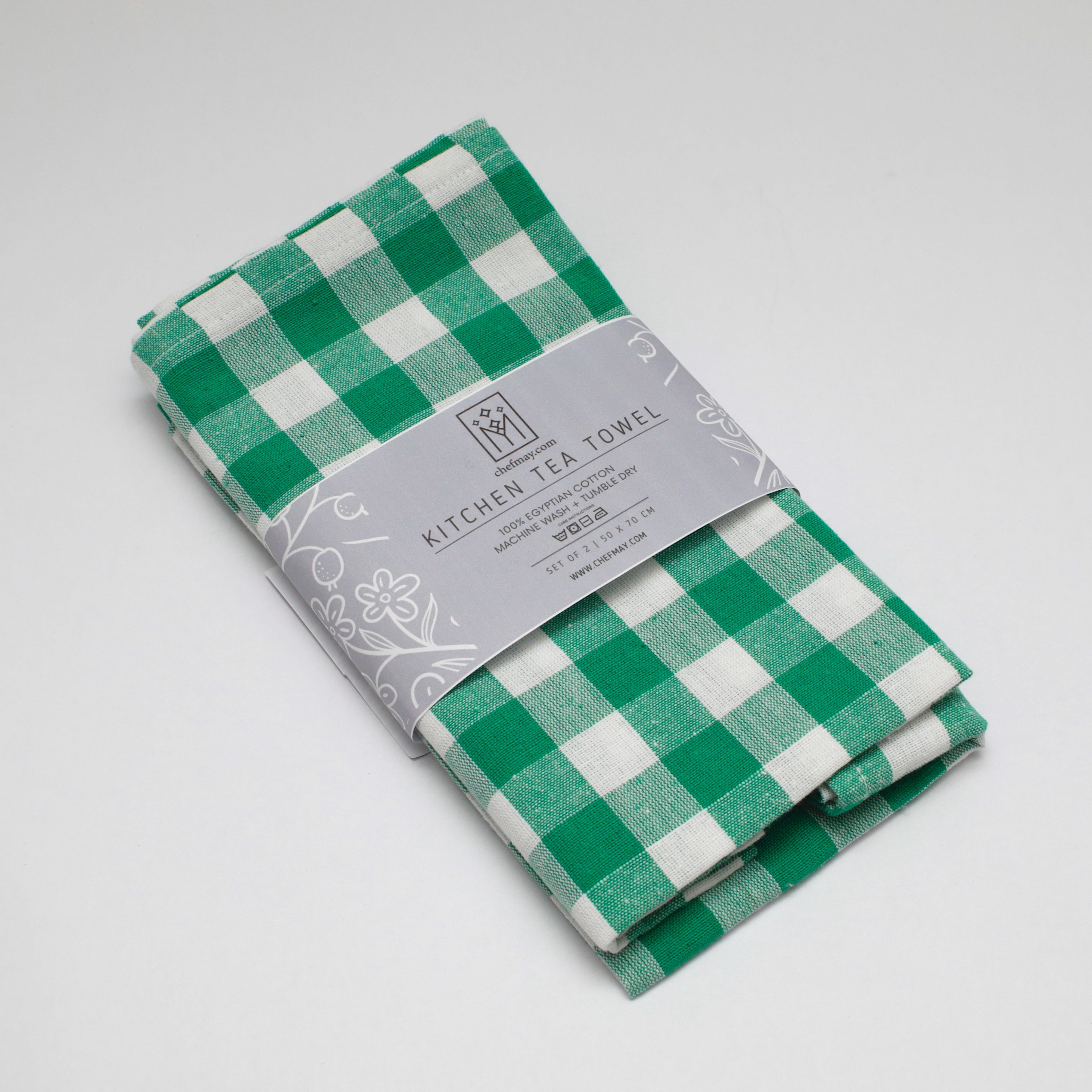 Crosshatch Classic Kitchen Cloth (Set of 2) 70cm x 50 cm