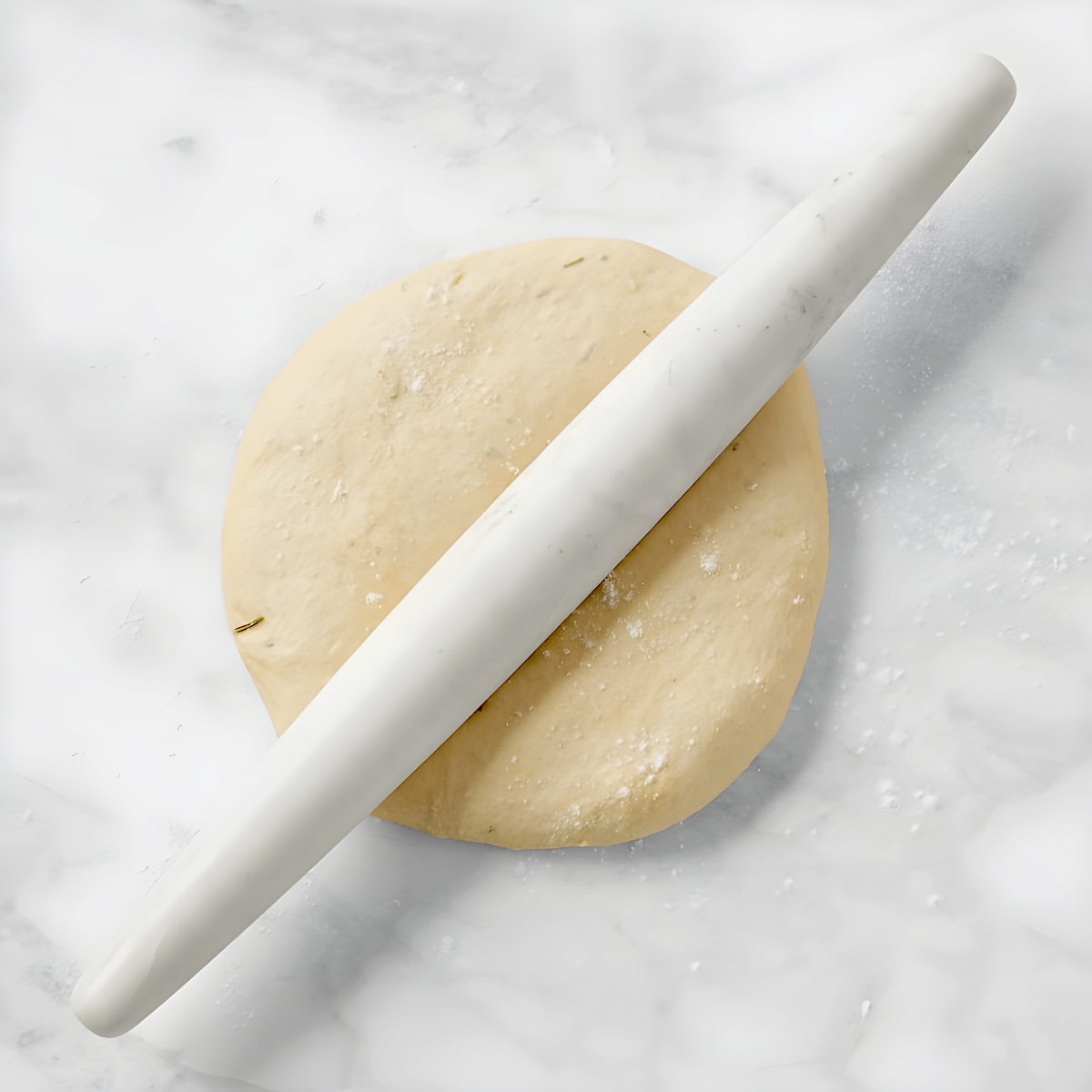 Large Marble Rolling Pin 47 cm