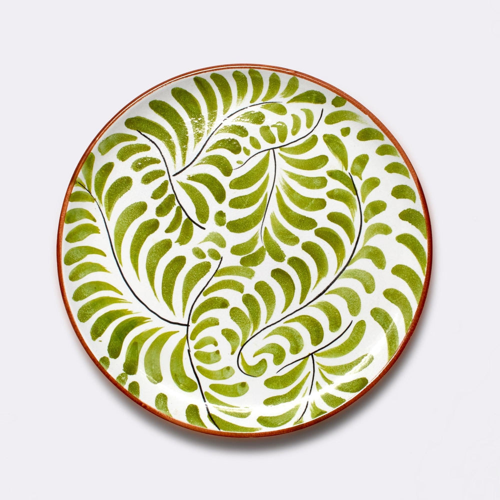 Olive Leaf Dinner Plate - chefmay.com