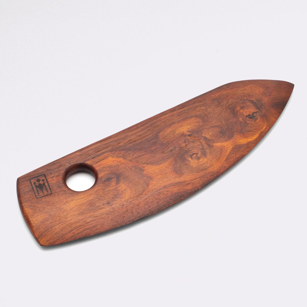 Wooden Pizza Plate With Wooden Pizza Cutter - chefmay.com