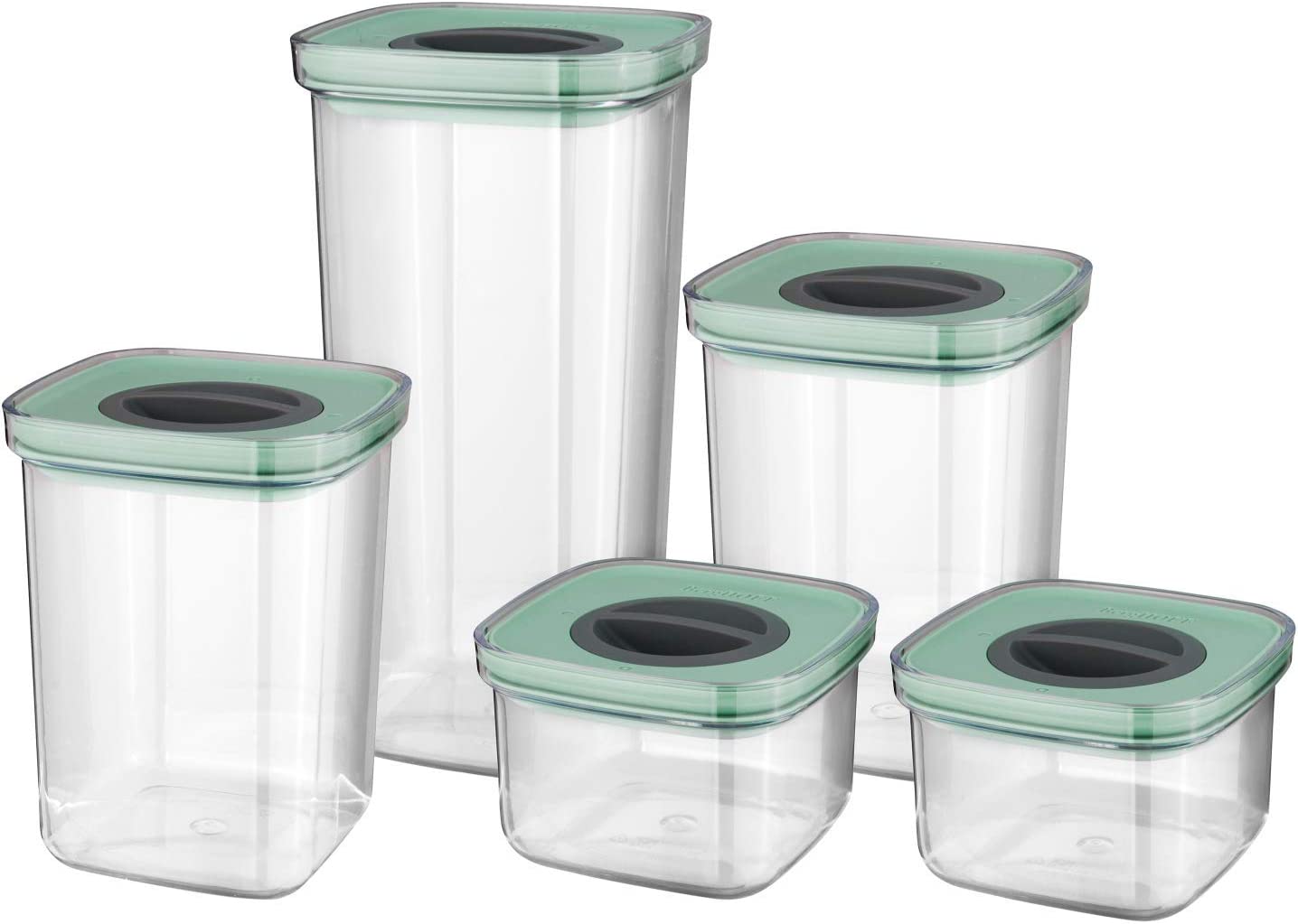 5-pc set smart seal food containers