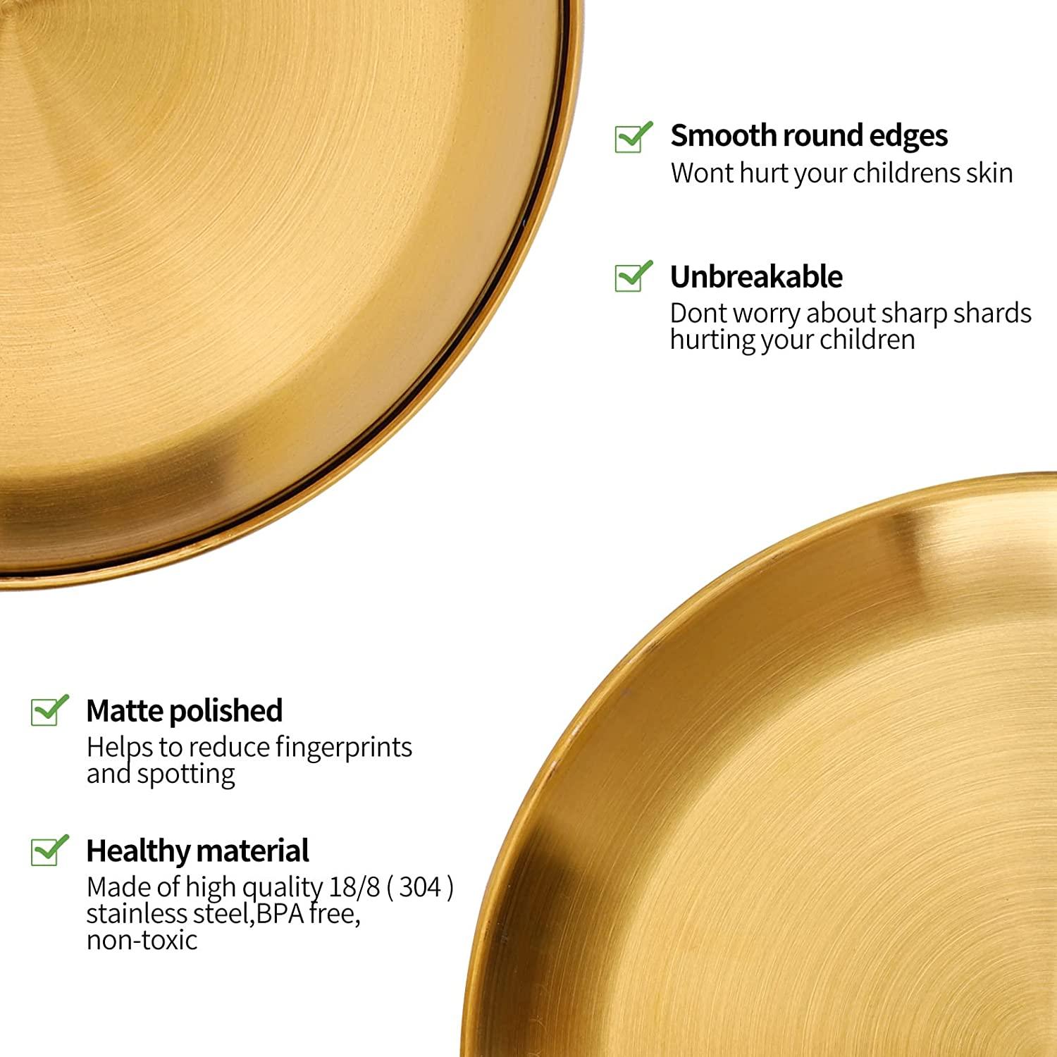 Gold Plate 30cm - chefmay.com