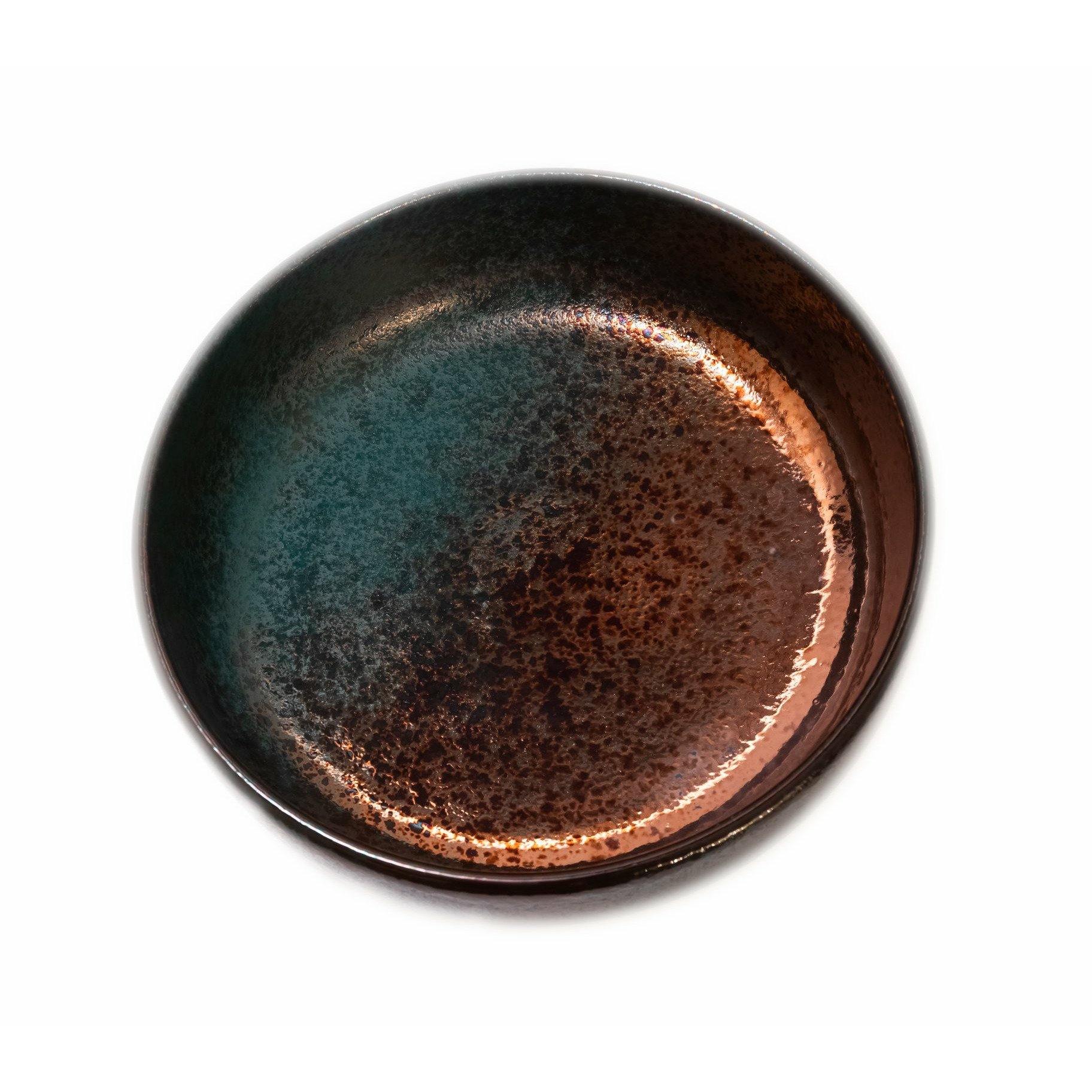 Copper And Teal Large bowl - Chef May Shop