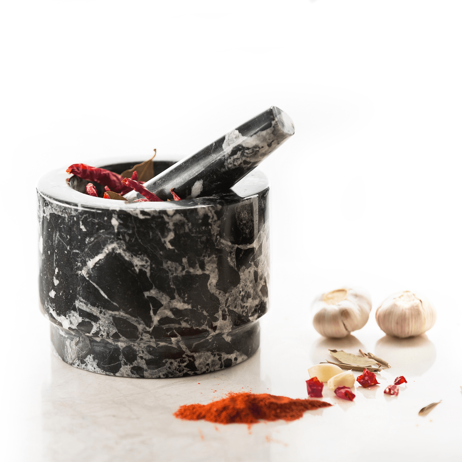 Marble Mortar & Pestle - chefmay.com