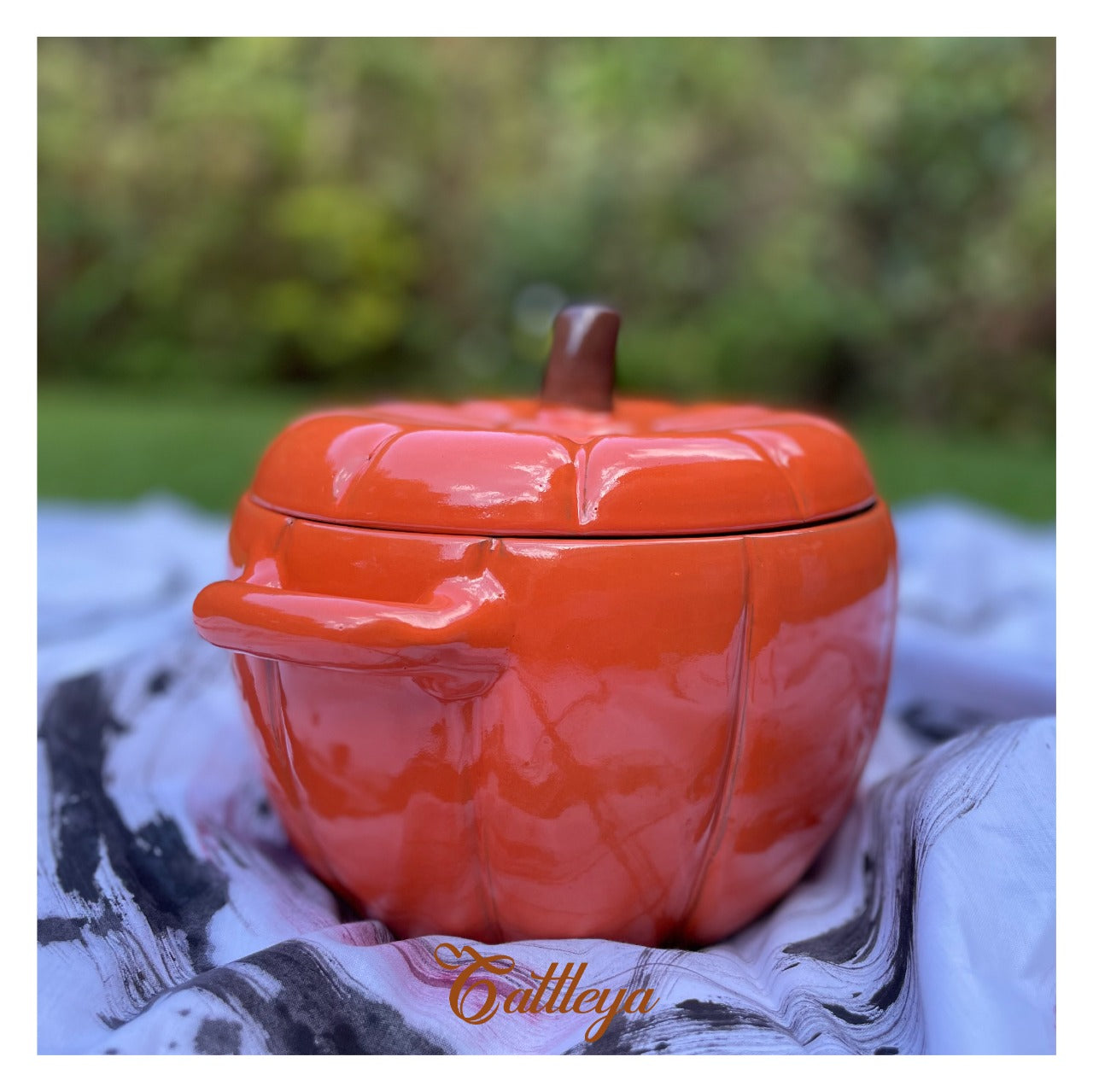 Halloween Pumpkin Pot